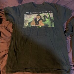 Lion King Black Graphic T-Shirt for Disney Fans